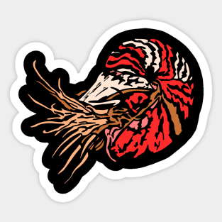 Nautilus design Sticker